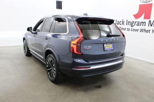 Denim Blue Metallic 2026 Volvo XC90 Plus, B6 AWD Gas (mild hybrid), Gasoline, Bright, 7 Seats
