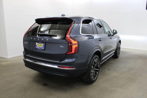 Denim Blue Metallic 2026 Volvo XC90 Plus, B6 AWD Gas (mild hybrid), Gasoline, Bright, 7 Seats
