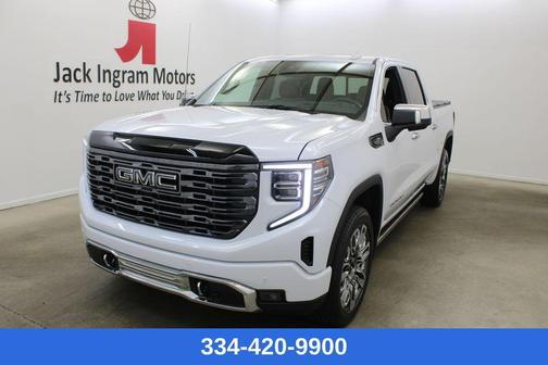 Glacier White Tricoat 2026 GMC Sierra 1500 Denali Ultimate