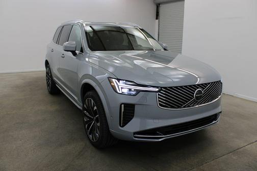 Vapour Grey Metallic 2026 Volvo XC90 Plus, B6 AWD Gas (mild hybrid), Gasoline, Bright, 7 Seats