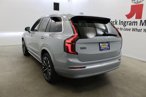 Vapour Grey Metallic 2026 Volvo XC90 Plus, B6 AWD Gas (mild hybrid), Gasoline, Bright, 7 Seats