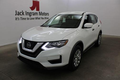 Glacier White 2018 Nissan Rogue S