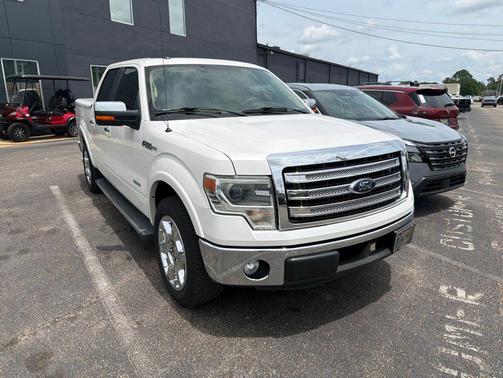 White Platinum Clearcoat Metallic 2013 Ford F-150 Lariat