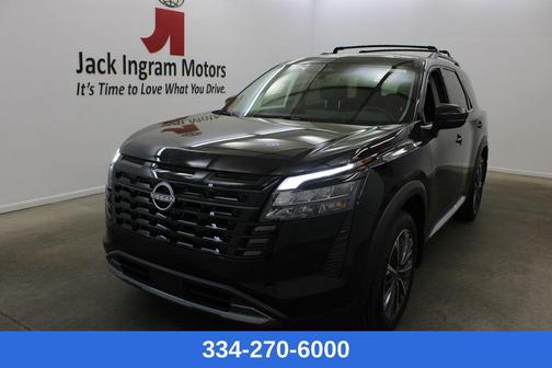 Super Black 2026 Nissan Pathfinder Platinum