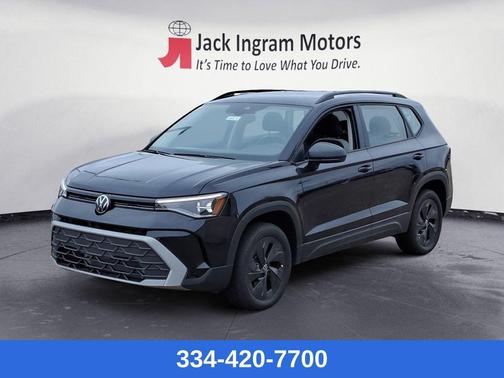Deep Black 2025 Volkswagen Taos 1.5T S