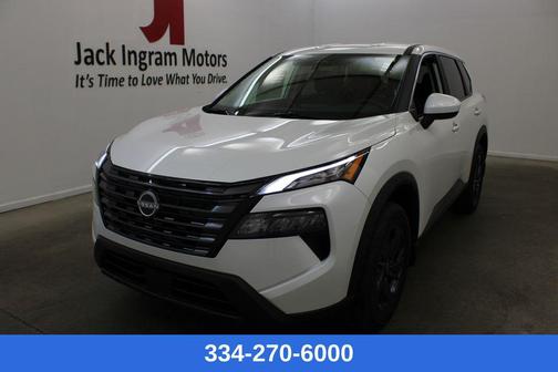 White Pearl 2026 Nissan Rogue SV