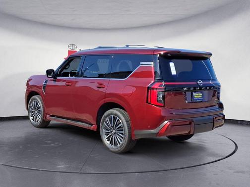 Red Pearl 2025 Nissan Armada Platinum Reserve 2WD