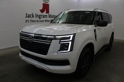 Aspen White Tricoat 2026 Nissan Armada SV