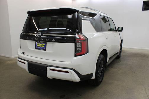 Aspen White Tricoat 2026 Nissan Armada SV