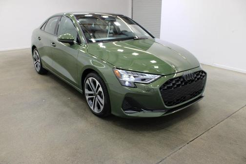 District Green Metallic 2026 Audi A3 Premium