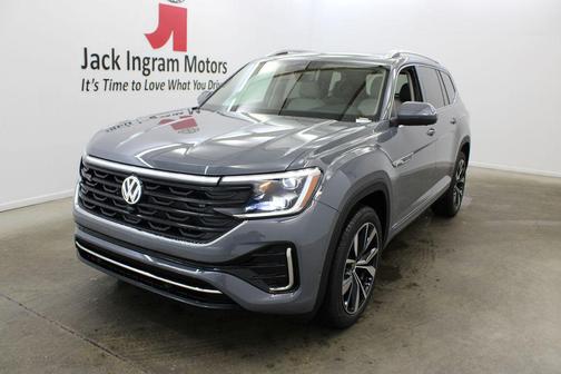 Pure Gray 2026 Volkswagen Atlas 2.0T SEL Premium R-Line 4MOTION