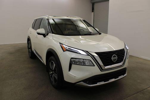Pearl White 2021 Nissan Rogue Platinum