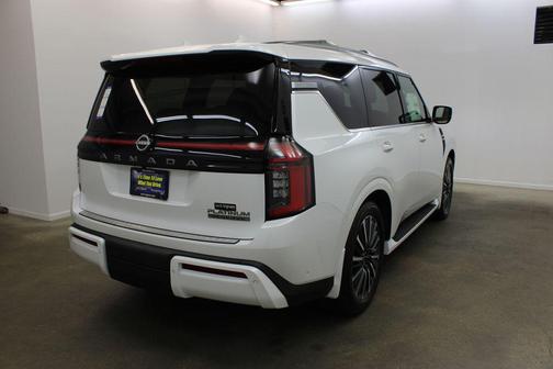 White Pearl 2026 Nissan Armada Platinum Reserve