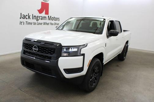 Glacier White 2026 Nissan Frontier SV