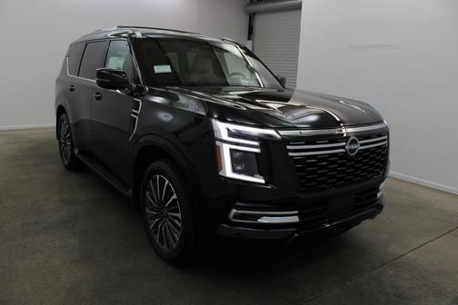 Super Black 2026 Nissan Armada Platinum Reserve