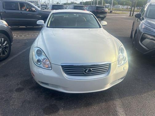 White 2003 Lexus SC 430 430
