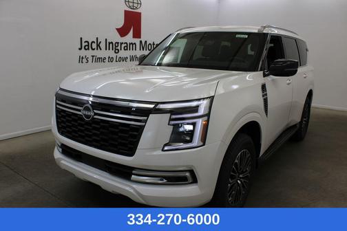 Aspen White Tricoat 2026 Nissan Armada SL