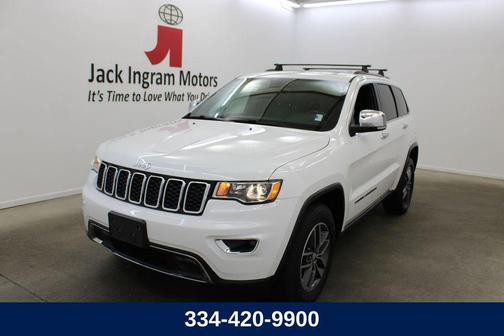 Bright White Clearcoat 2017 Jeep Grand Cherokee Limited