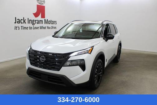 White Pearl 2026 Nissan Rogue Dark Armor