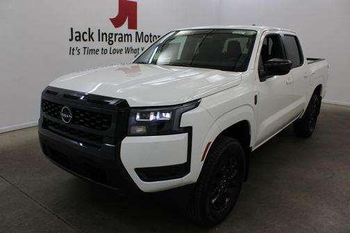 Glacier White 2026 Nissan Frontier SV