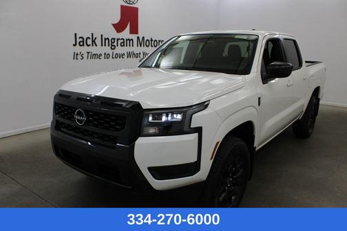 Glacier White 2026 Nissan Frontier SV