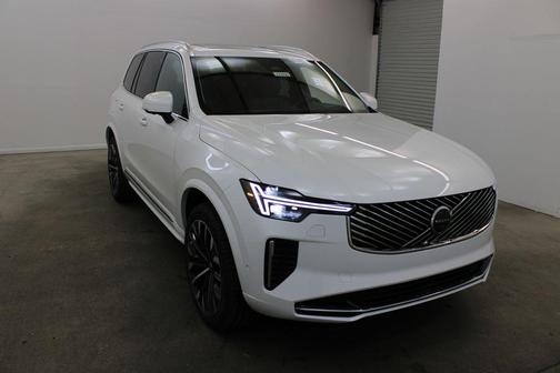 Crystal White Pearl 2026 Volvo XC90 Ultra, B6 AWD Gas (mild hybrid), Gasoline, Bright, 6 Seats