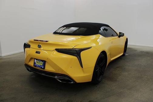 Flare Yellow 2025 Lexus LC 500 Base