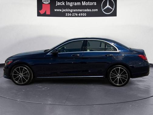 Blue 2021 Mercedes-Benz C-Class Sedan