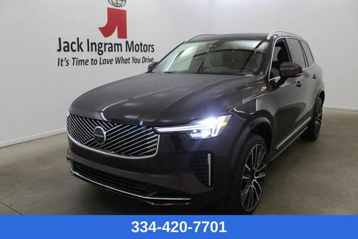 Mulberry Red Metallic 2026 Volvo XC90 Ultra, B5 AWD Gas (mild hybrid), Gasoline, Bright, 7 Seats