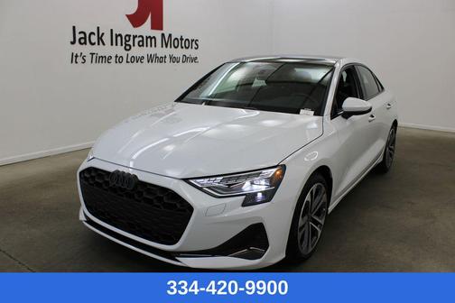 Glacier White Metallic 2026 Audi A3 Premium