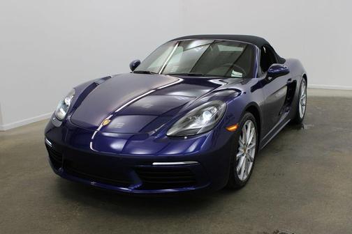 Night Blue Metallic 2022 Porsche 718 Boxster S