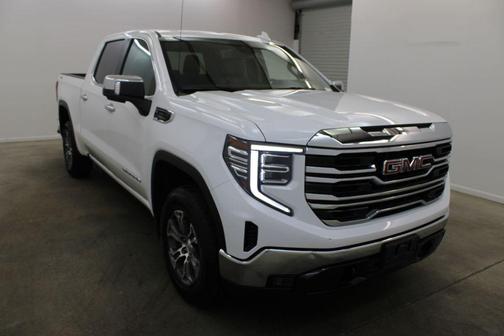 Summit White 2025 GMC Sierra 1500 SLT