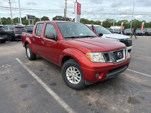 Lava Red 2014 Nissan Frontier SV