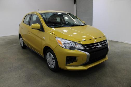 Sand Yellow 2024 Mitsubishi Mirage ES