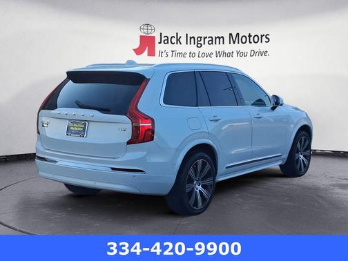 White Pearl 2025 Volvo XC90 Plug-In Hybrid Plus