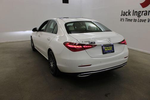 White 2025 Mercedes-Benz C-Class C 300