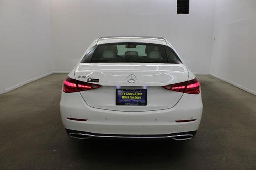 White 2025 Mercedes-Benz C-Class C 300