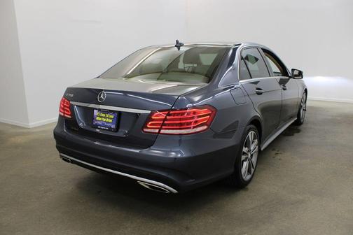 Blue 2016 Mercedes-Benz E-Class E 350