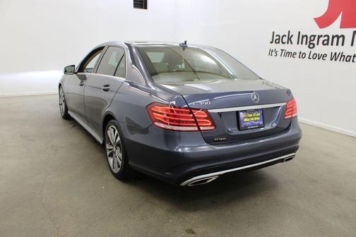 Blue 2016 Mercedes-Benz E-Class E 350