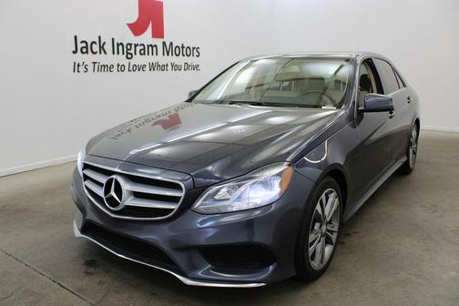 Blue 2016 Mercedes-Benz E-Class E 350
