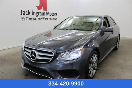 Blue 2016 Mercedes-Benz E-Class E 350