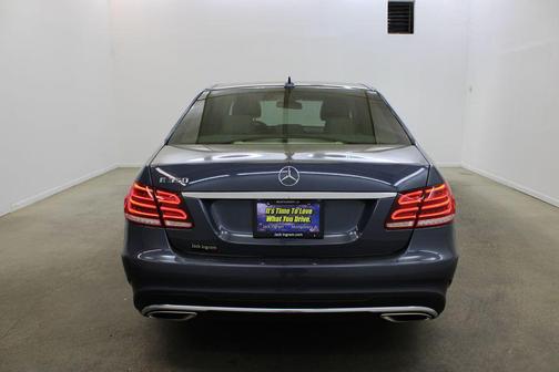 Blue 2016 Mercedes-Benz E-Class E 350