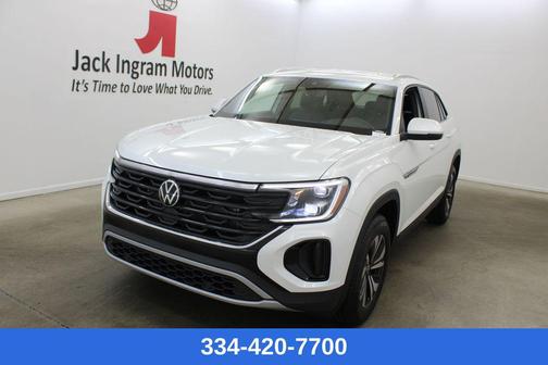 White Pearl 2026 Volkswagen Atlas Cross Sport 2.0T SE