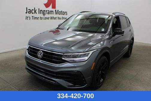 Grey 2024 Volkswagen Tiguan 2.0T SE R-Line Black