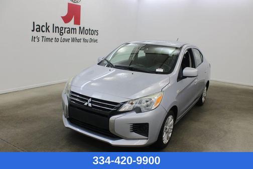 Starlight Silver Metallic 2021 Mitsubishi Mirage G4 Carbonite Edition
