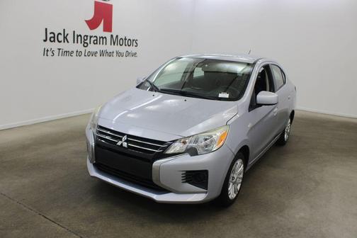 Starlight Silver Metallic 2021 Mitsubishi Mirage G4 Carbonite Edition