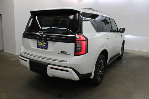 White 2026 Nissan Armada Platinum