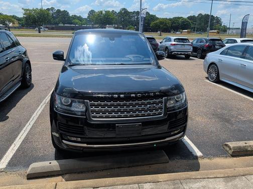 Black 2016 Land Rover Range Rover 5.0L Supercharged