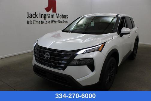 White Pearl 2026 Nissan Rogue SV