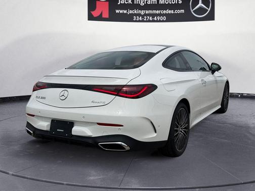 Polar White 2026 Mercedes-Benz CLE 300 4MATIC Coupe